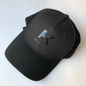 NWOT The Kooples Paris Adjustable Black Baseball Mens Cap with Embossed Logo